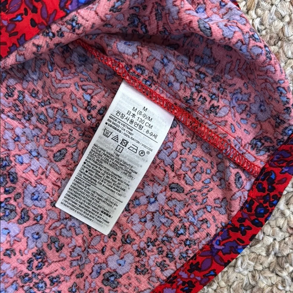 GAP Floral Red Kids Dress